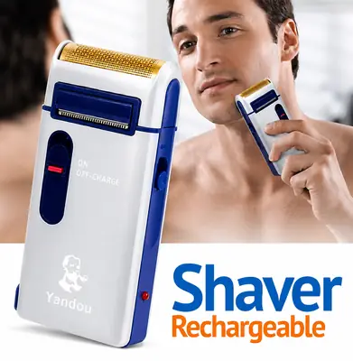 	Yando Rechargeable Electric Travel Shaver – Portable Mini Beard & Face Shaving Machine for Men thumbnail 6