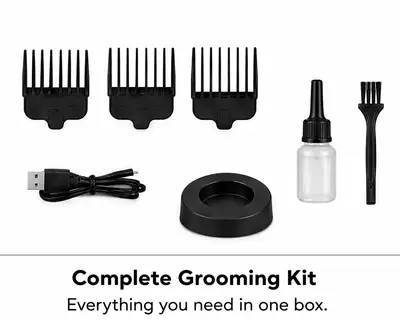 DALING DL-1699 Professional Hair Clipper | Cordless Rechargeable T-Blade Trimmer with LED Display | Fade Master Series thumbnail 6