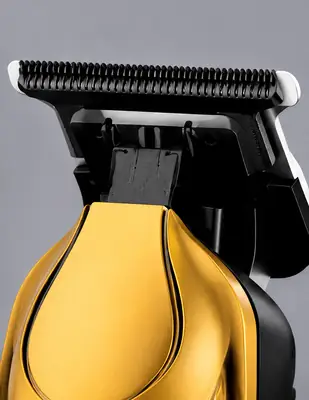 DALING DL-1920 Professional Hair Trimmer | 7000 RPM High-Speed | USB Rechargeable | LED Display | Gold thumbnail 5