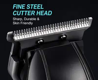 DALING DL-1969 Professional Hair Trimmer | 7000 RPM | Cordless USB Rechargeable | LED Display | Adjustable Speed thumbnail 5