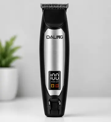 DALING DL-1838 Professional Cordless Hair Trimmer & Beard Clipper with Digital Display thumbnail 3