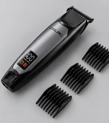 DALING DL-1838 Professional Cordless Hair Trimmer & Beard Clipper with Digital Display thumbnail 5