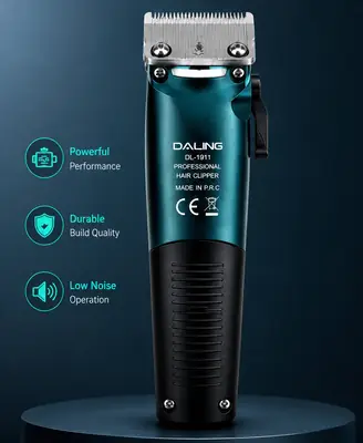 DALING DL-1911 Professional Hair Clipper | 8000 RPM | USB Rechargeable | Adjustable Blade | Digital Display thumbnail 4