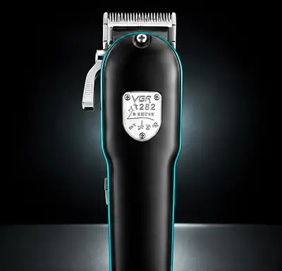 VGR V-123 Professional Hair Clipper for Men – Powerful DC Motor, Stainless Steel Blades, Taper Lever & 2M Power Cable thumbnail 2