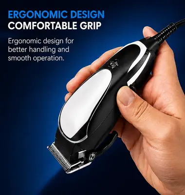 Professional SH-1850 Rechargeable Hair Clipper – Clean & Hygienic Hair Cutting Trimmer thumbnail 3