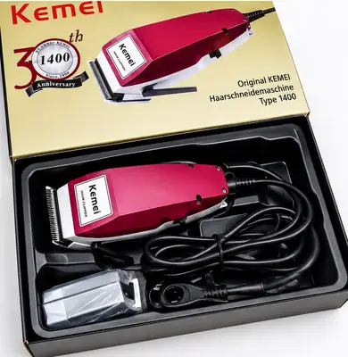 Kemei KM-1400 Professional Electric Hair Clipper – Heavy Duty Corded Hair Cutting Machine thumbnail 5