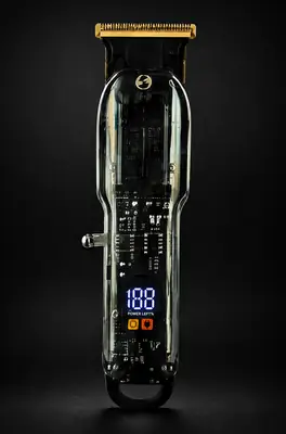 JAWA JW-814 Professional Clear Trimmer for Men – Rechargeable Hair, Beard & Mustache Trimmer with LED Digital Display, Stainless Steel Blade & USB Charging thumbnail 6