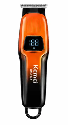 Kemei KM-519A Professional Hair Clipper – LCD Digital Display, 1200mAh Rechargeable Battery, USB Charging & Precision Blade thumbnail 3