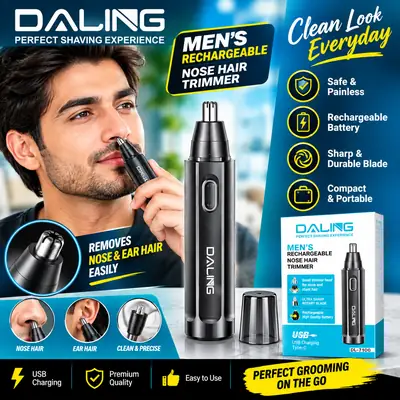 DALING DL-710G Men’s Rechargeable Nose  Hair Trimmer
