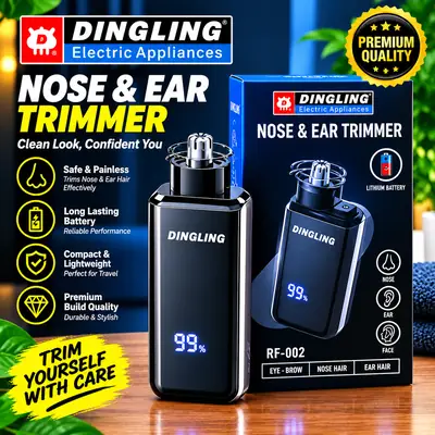 DINGLING RF-002 Nose & Ear Trimmer for Men
