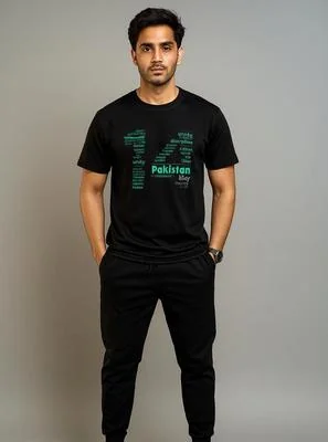 Men's Printed Track Suit - 1 Pc Polyester Athletic Outfit - 14th August