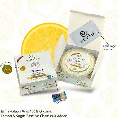 Ecrin Halawa Wax Lemon 100% Organic Smooth Hair Removal