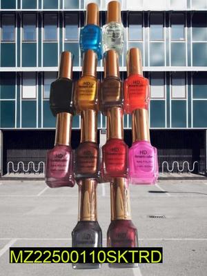 Pakistani Women Nail Polish Set 12 Colors Chip Resistant