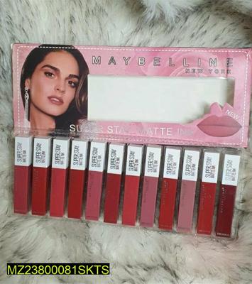 Maybelline Matte Lipstick 12 Shades Long Lasting thumbnail 5