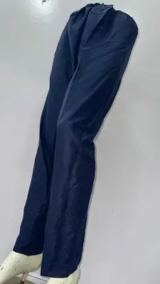 1 Pc Women's Stitched Linen Embroidered Trouser thumbnail 3