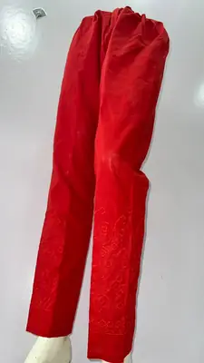 1 Pc Women's Stitched Cotton Plain Trouser thumbnail 4