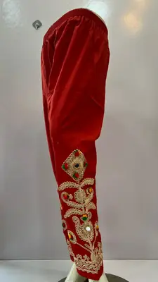 1Pc Women's Stitched Cotton Handmade Embroidered Trouser thumbnail 4