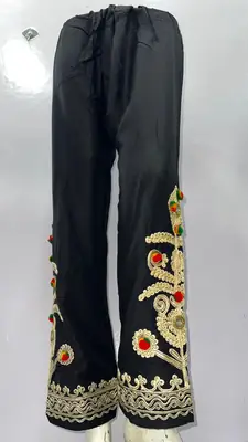 1Pc Women's Stitched Cotton Handmade Embroidered Trouser thumbnail 5
