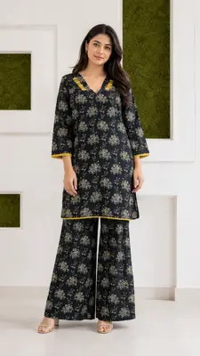 2 Pcs Women's Stitched Bin Saeed Khaddar Dress 
