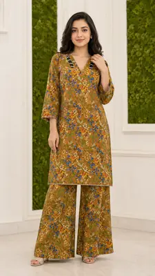 2 Pcs Women's Stitched Bin Saeed Khaddar Dress 