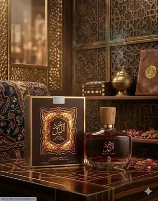 Al Atif Al Hayya Oud Musk Unisex Perfume 100ml Brown Bottle thumbnail 4