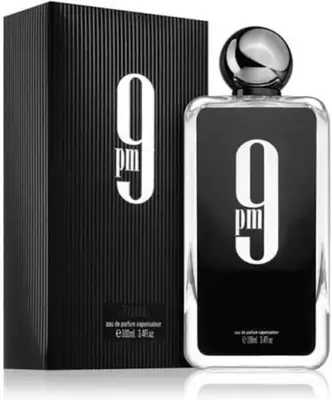 Afnan 9 PM Impression Eau De Parfum for Men – An Irresistible, Long-Lasting Evening Scent of Warm Vanilla, Spices, and Amber – The Ultimate Signature Fragrance for Nighttime Sophistication, Charisma, and Elegant Charm, Presented in a Sleek 100ml Bottle