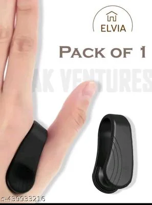 Portable Acupressure Clip Black ABS for Wellness thumbnail 2