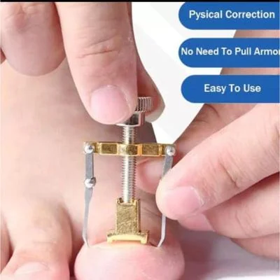 Ingrown Nail Correction Tool Golden Metal Travel Size