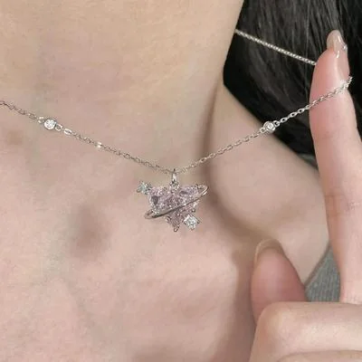 Silver Plated Adjustable Necklace for Men Women