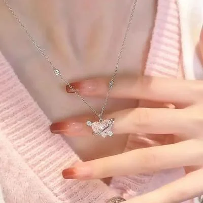Silver Plated Adjustable Necklace for Men Women thumbnail 6