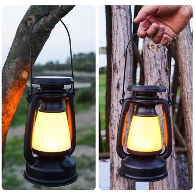 Rechargeable Camping Lantern Black ABS thumbnail 3