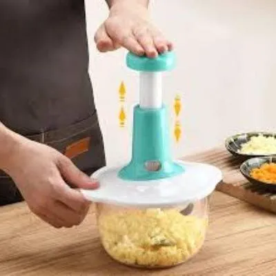 Manual Food Chopper 2L ABS Plastic Multifunctional thumbnail 3