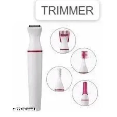 Rechargeable Women's Hair Trimmer with 5 Attachments thumbnail 3