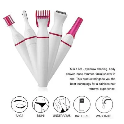 Women's Hair Trimmer Easy-Clean ABS Plastic thumbnail 5