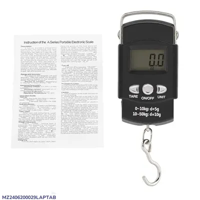 Digital Kitchen Scale 12kg Auto Off Black