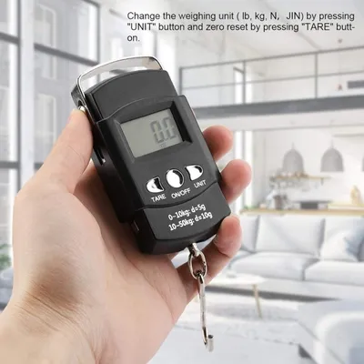 Digital Kitchen Scale 12kg Auto Off Black thumbnail 2