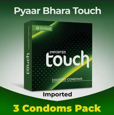 Touch Dotted Condoms-3Pics(Imported)