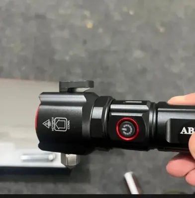 LED Rechargeable Torch Black Waterproof 3000mAh thumbnail 3