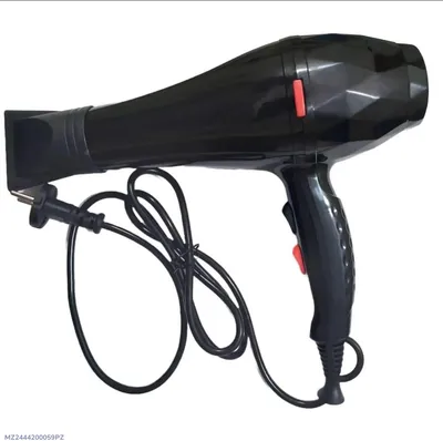 Black Corded Hair Dryer with 3 Speeds