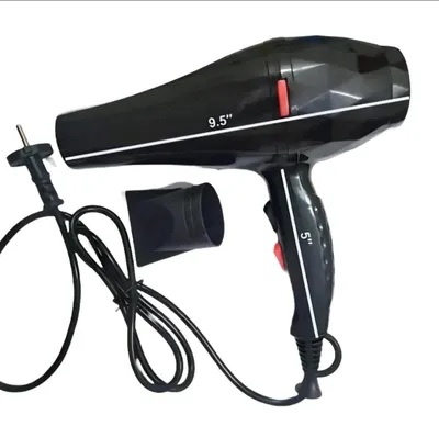 Black Corded Hair Dryer with 3 Speeds thumbnail 3