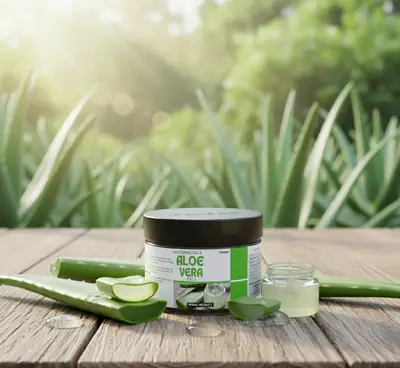 Whitening And Brightening Aloe Vera Gel 100 GM thumbnail 2