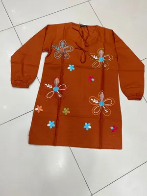 1 Pc Women's Stitched Lawn Embroidered Shirt thumbnail 2