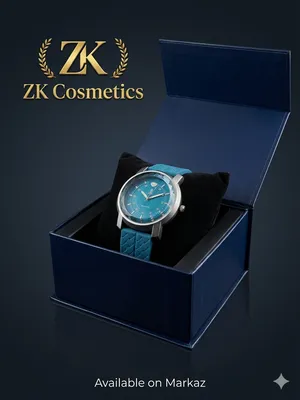 Men's Elegant Blue Crystal Quartz Watch with Silicone Strap thumbnail 3