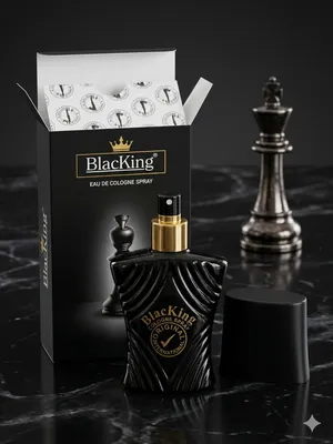 Black King Eau De Cologne Spray 100ml For Men thumbnail 6