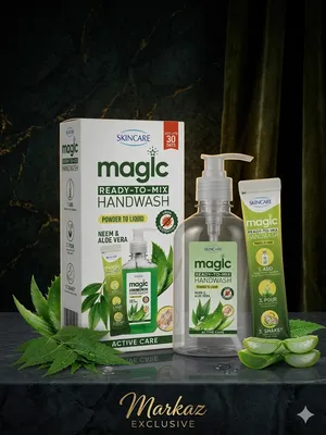 Magic Ready-to-Mix Handwash Powder Neem Aloe Vera thumbnail 2