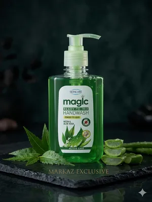 Magic Ready-to-Mix Handwash Powder Neem Aloe Vera thumbnail 4