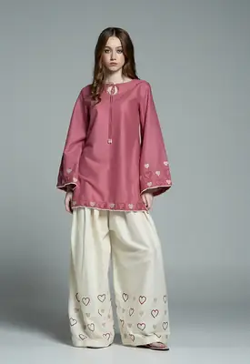 3 Pcs Women's Stitched Cotton Lawn Embroidered Suit thumbnail 5