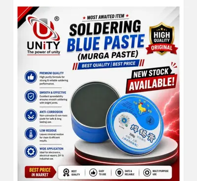 Unity SOLDERING FLUX PASTE SOLDER WELDING GREASE