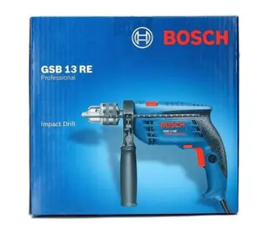 GSB 13 RE Impact drill Bosch with 06 free Drill bits