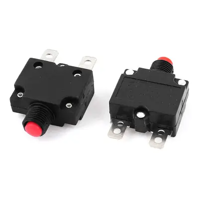 Unity 15A Circuit Breaker Current Overload Protector Switch 3A to 15A Load Ampere Limit System Over Load Protection For Any Home appliances AC 160v 220v 280v and DC 12V 24v 30V thumbnail 2